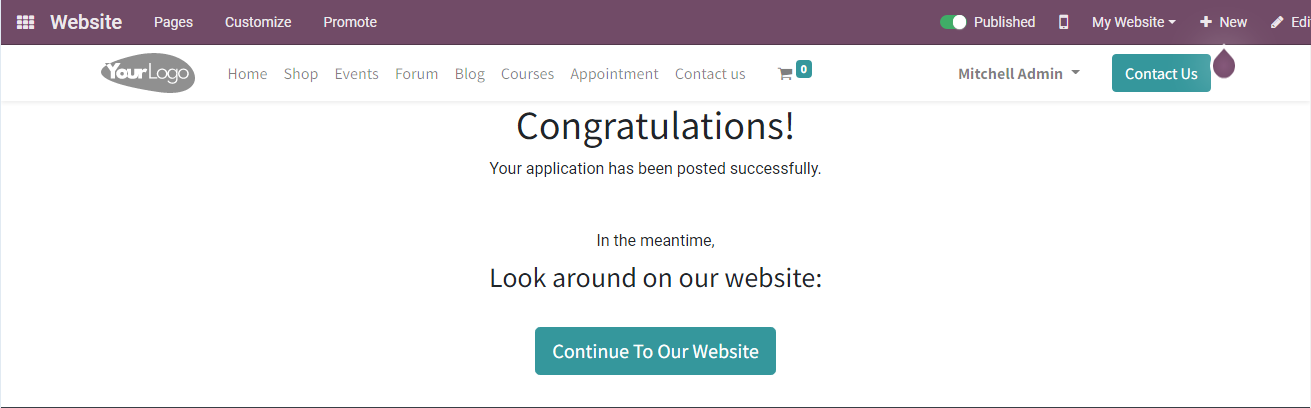 Hướng dẫn sử dụng mô-đun tuyển dụng trong Odoo 15