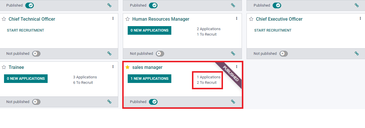 Hướng dẫn sử dụng mô-đun tuyển dụng trong Odoo 15
