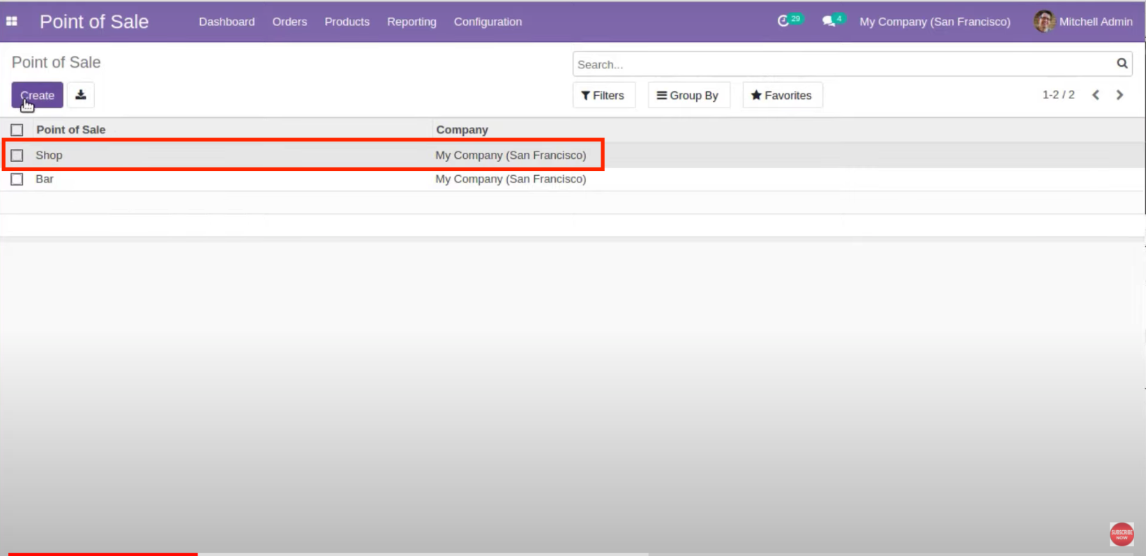 Những tính năng mới trên mô-đun POS