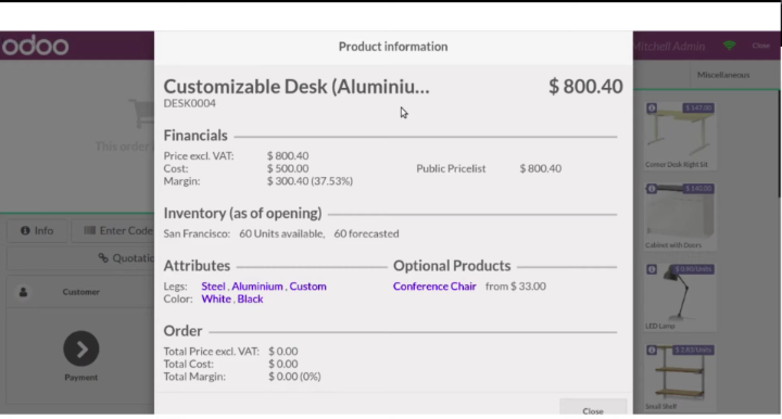 Những tính năng mới trên mô-đun POS