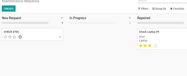 Hướng dẫn quản lý Yêu cầu bảo trì với Mô-đun bảo trì Odoo