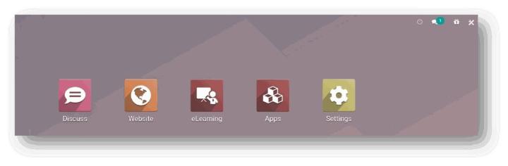 Cách tạo nền tảng Odoo eLearning