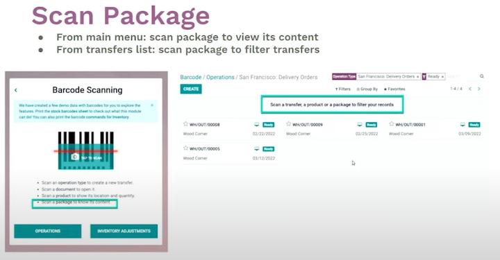 Tính năng mới trong module quản lý kho Odoo 16