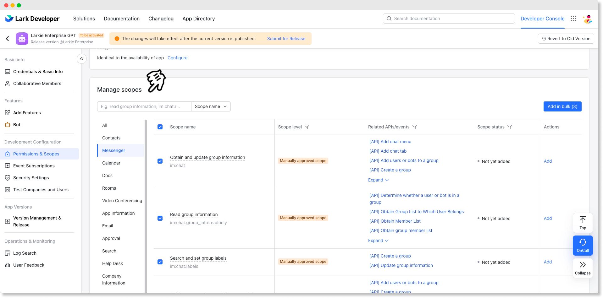 kết nối ChatGPT và Lark