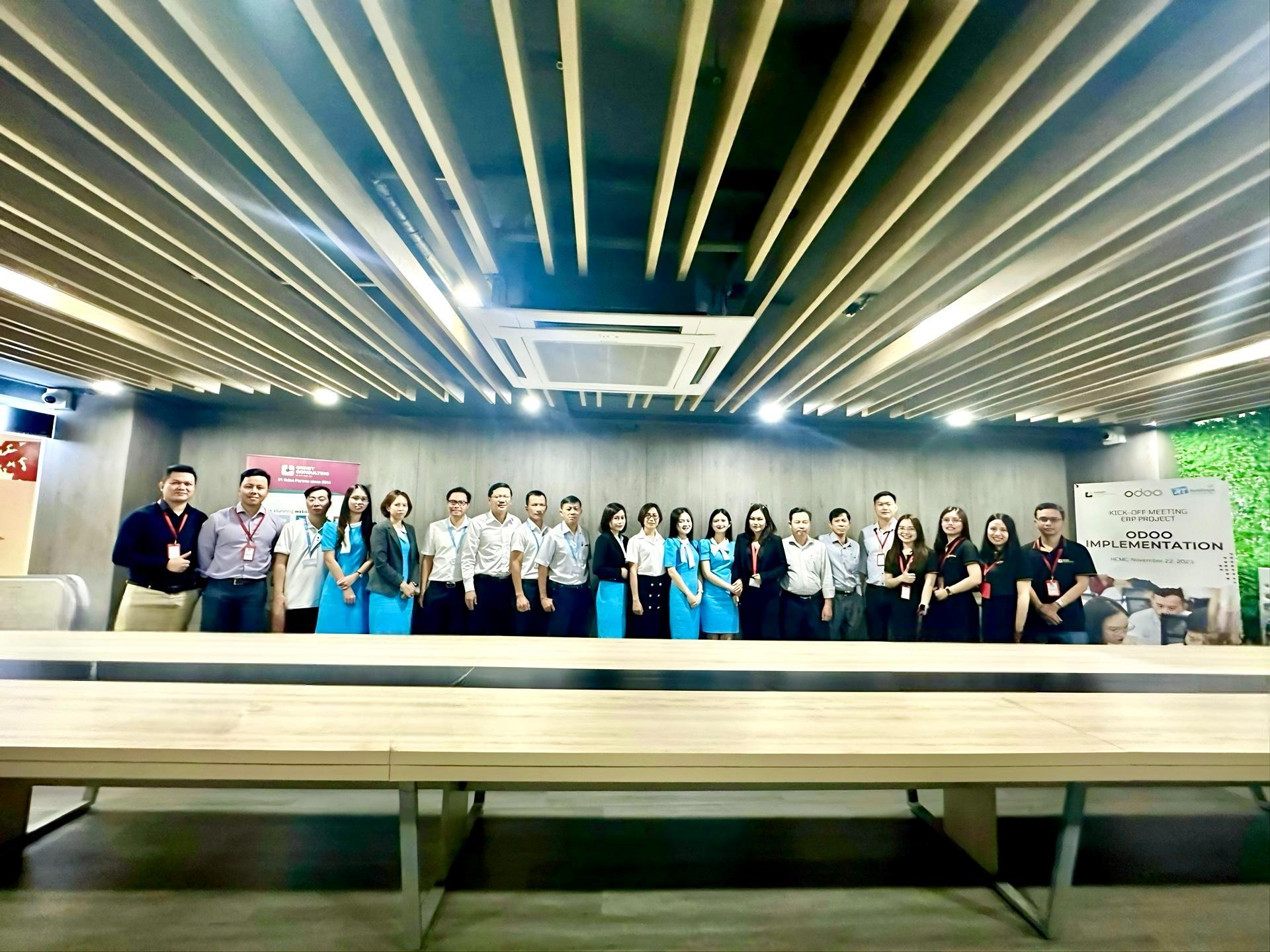 Kick-off dự án Odoo tại RT Holdings